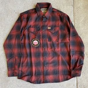 Red Dixxon Flannel The Brickhouse JP Cycles